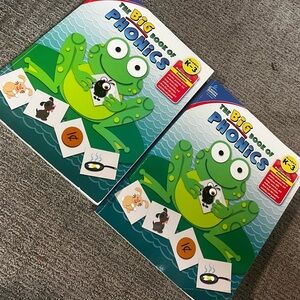 Two Carson Dellosa K-3 Big Book Of Phonic Workbooks 2012 Workbook